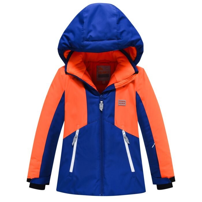 Mėlynas 2 dalių Valianly žieminis kombinezonas 128-158 - Image 2