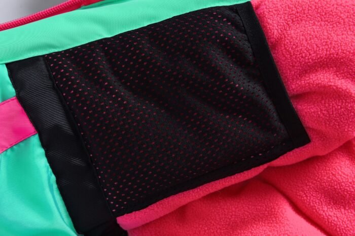 2 dalių rožinis Valianly žieminis kombinezonas 128-158 - Image 5