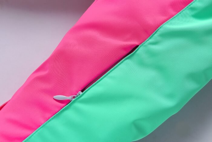 2 dalių rožinis Valianly žieminis kombinezonas 128-158 - Image 12