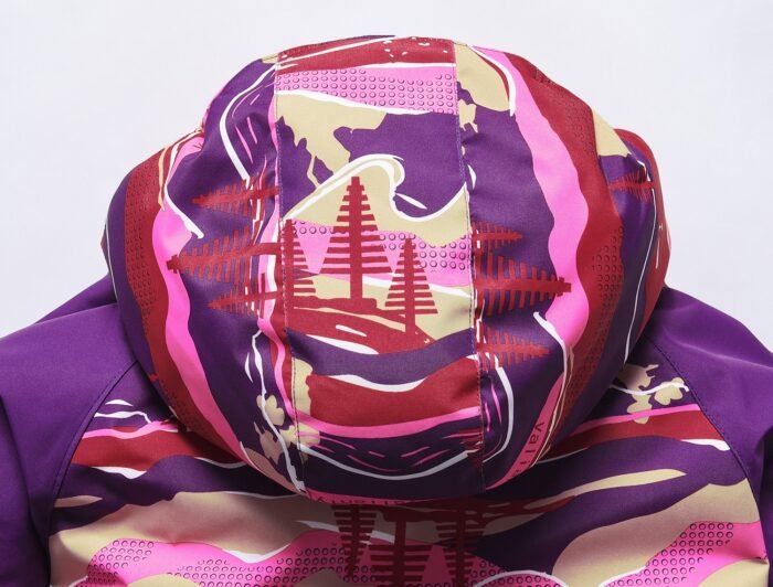 2 dalių violetinis Valianly žieminis kombinezonas 140-170 - Image 7