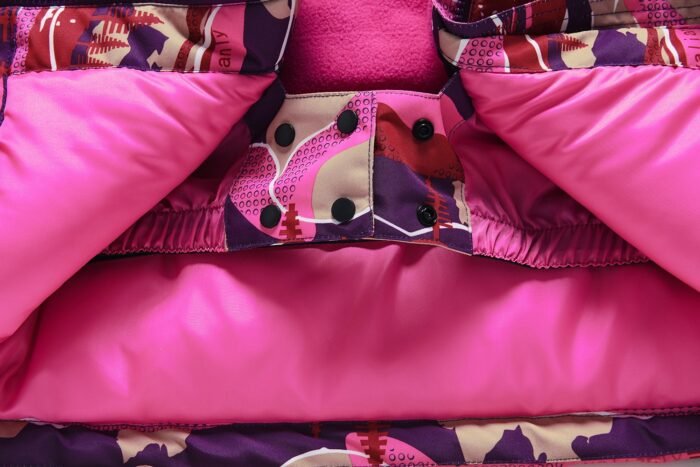 2 dalių violetinis Valianly žieminis kombinezonas 140-170 - Image 9