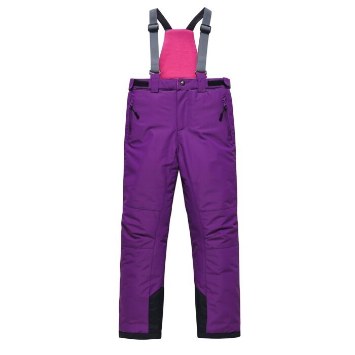 2 dalių violetinis Valianly žieminis kombinezonas 140-170 - Image 15