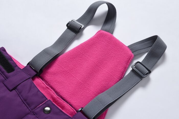 2 dalių violetinis Valianly žieminis kombinezonas 140-170 - Image 17