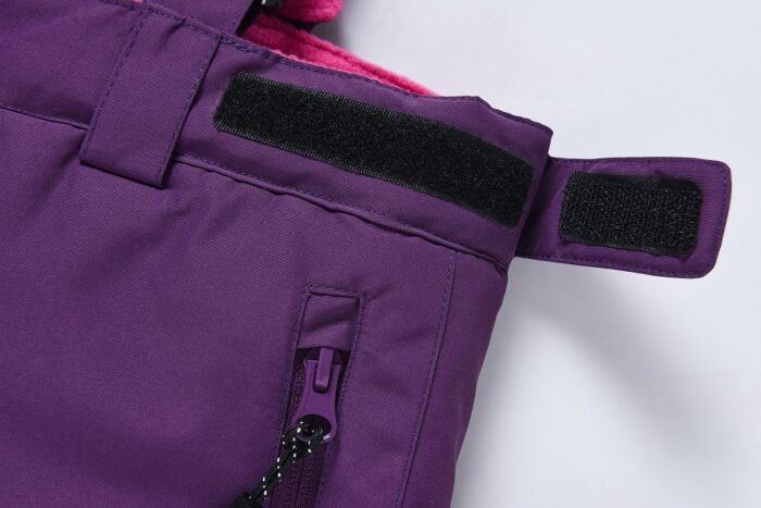 2 dalių violetinis Valianly žieminis kombinezonas 140-170 - Image 18