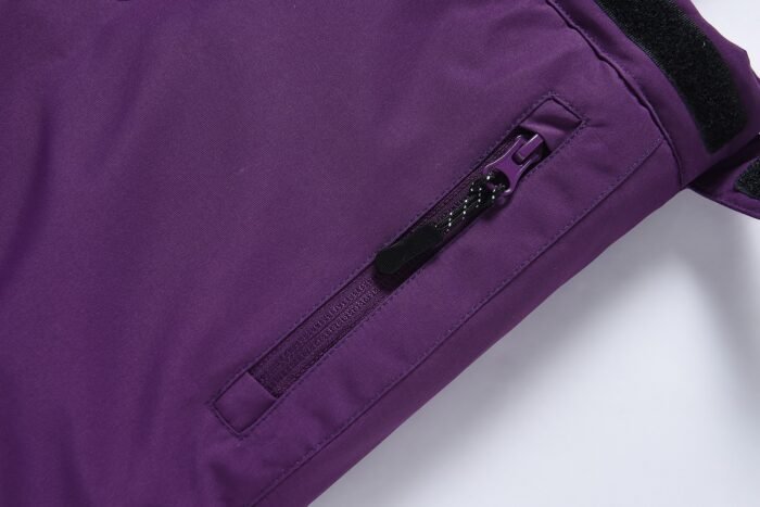 2 dalių violetinis Valianly žieminis kombinezonas 140-170 - Image 19