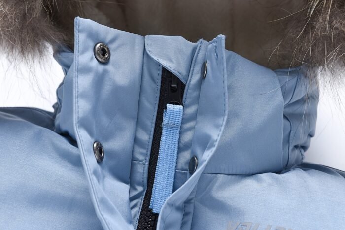 Valianly šviesiai mėlyna žieminė striukė/paltas mergaitei 9332_116-146 - Image 6