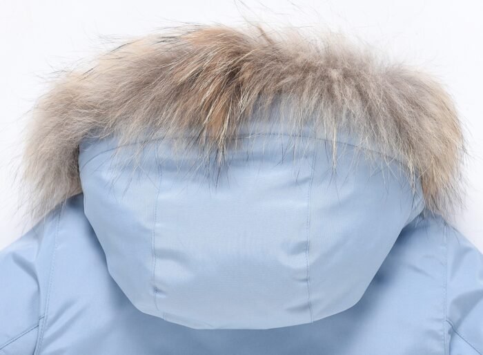 Valianly šviesiai mėlyna žieminė striukė/paltas mergaitei 9332_116-146 - Image 12