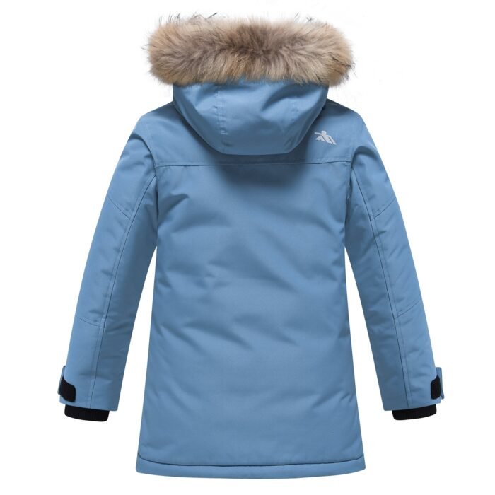 Valianly šviesiai mėlyna žieminė striukė/paltas berniukui 9339_128-158 - Image 2