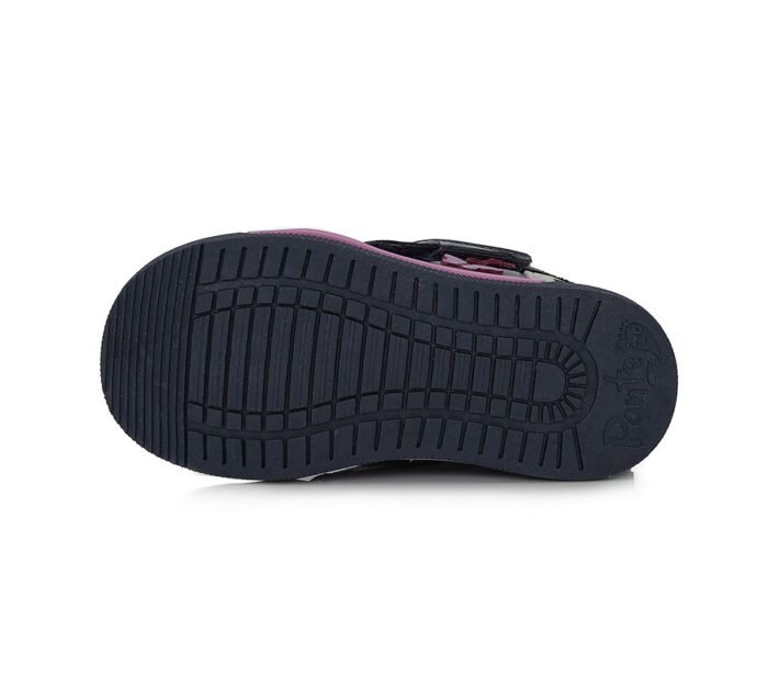 Mėlyni batai su dirbtinio kailio pamušalu 22-27 d. DA07-3-832B - Image 5