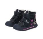 Mėlyni batai su dirbtinio kailio pamušalu 22-27 d. DA07-3-832B - Image 6