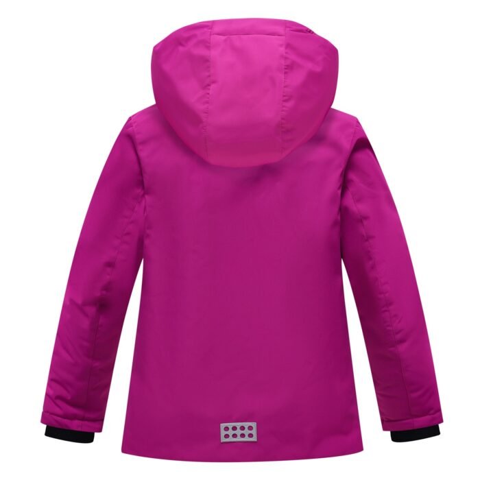 2 dalių tamsiai rožinis Valianly žieminis kombinezonas 140-170 - Image 2