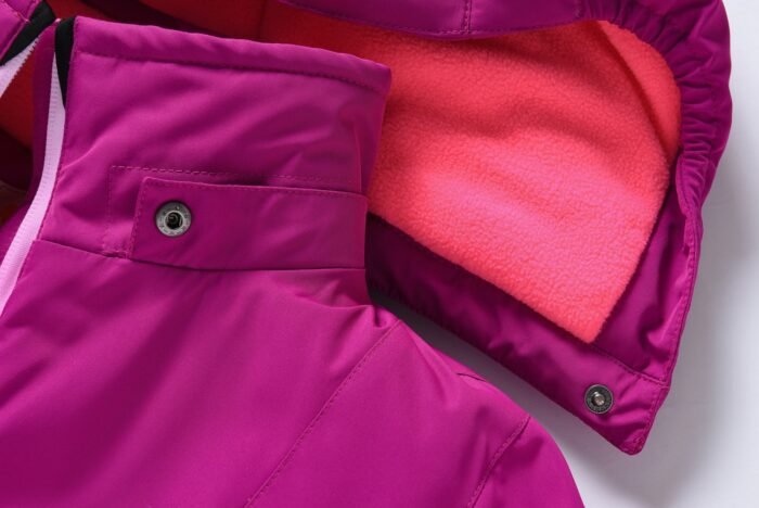 2 dalių tamsiai rožinis Valianly žieminis kombinezonas 140-170 - Image 5