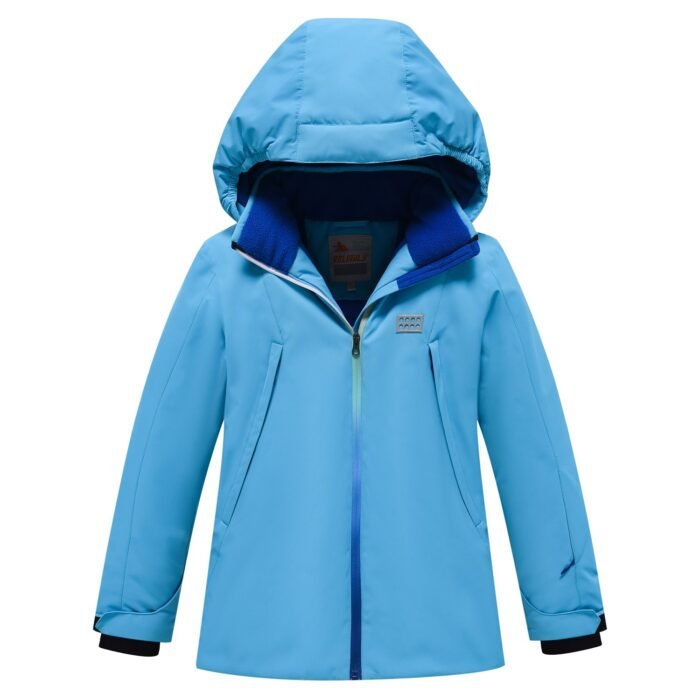 Mėlynas 2 dalių Valianly žieminis kombinezonas 140-170 - Image 3