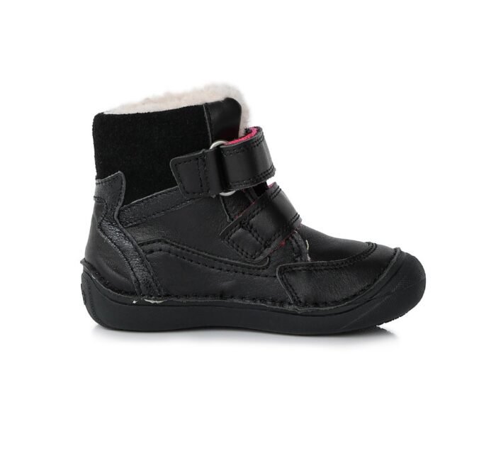 Juodi batai su dirbtinio kailio pamušalu 24-29 d. DA07-3-128C - Image 3