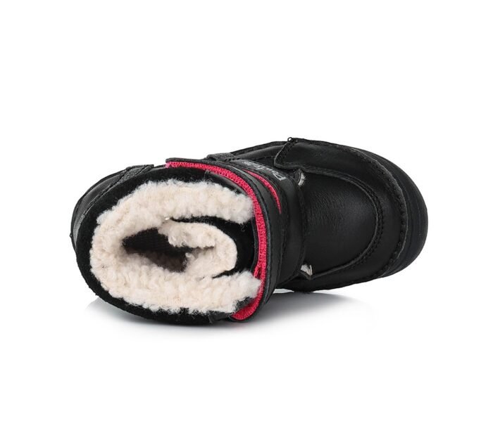 Juodi batai su dirbtinio kailio pamušalu 24-29 d. DA07-3-128C - Image 4