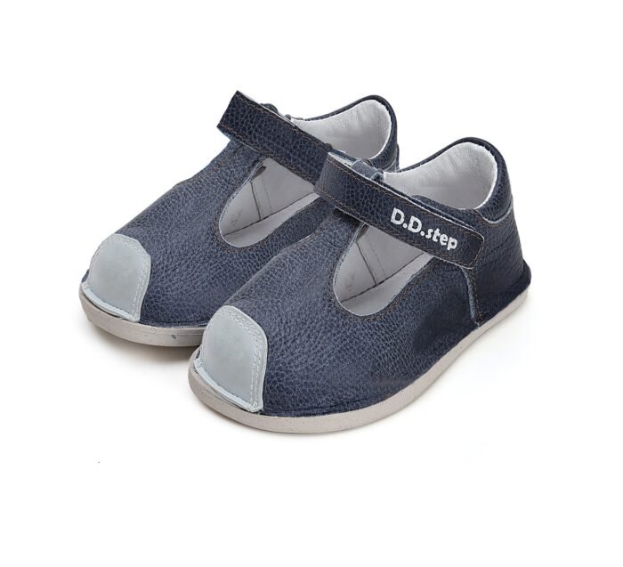 Barefoot tamsiai mėlyni batai 21-26 d. H085-41850A - Image 6