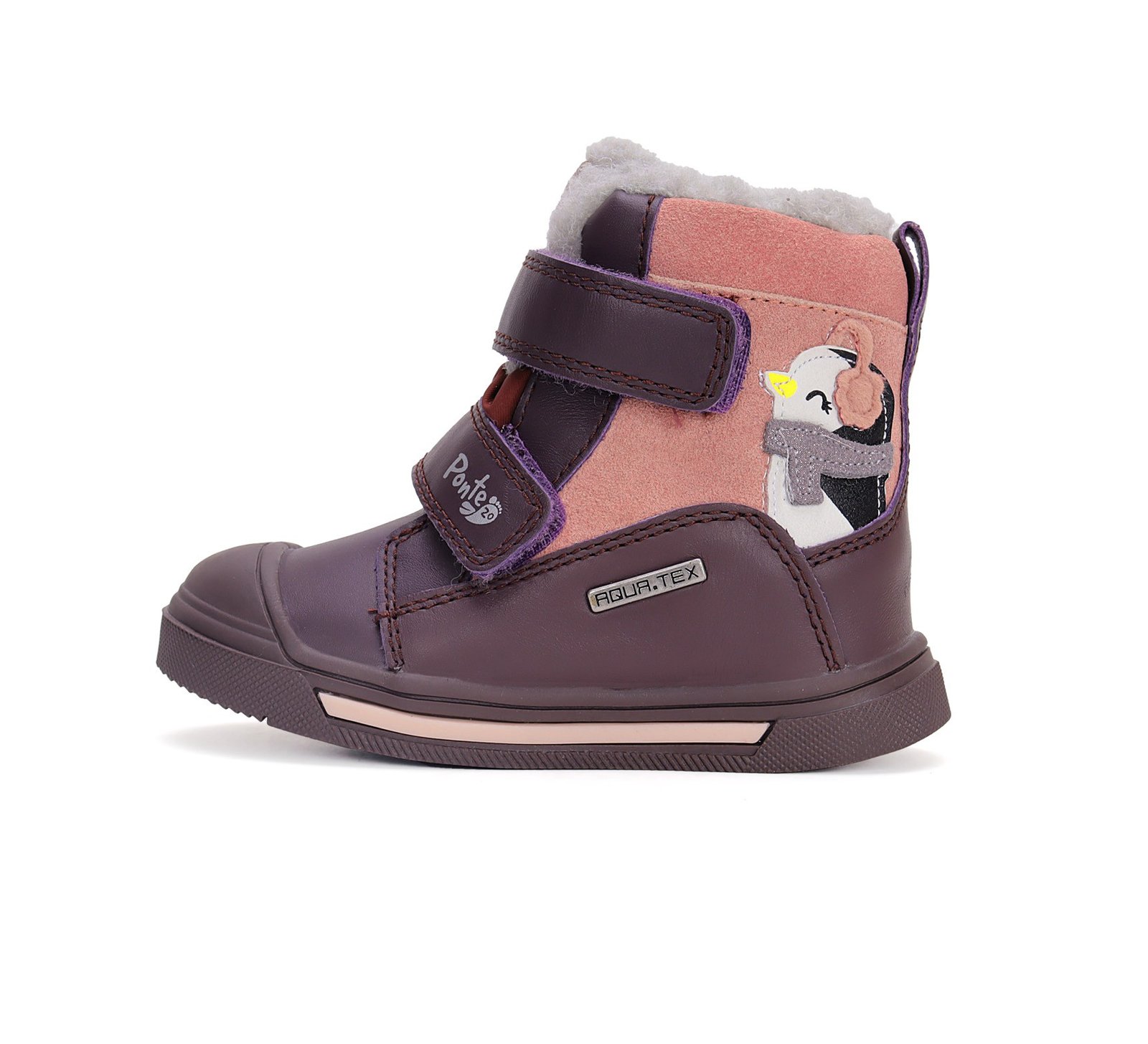 img-p-4-2-1-5-6-42156 Violetiniai batai su vilna 22-27 d. DA07-4-2845A - Image 1