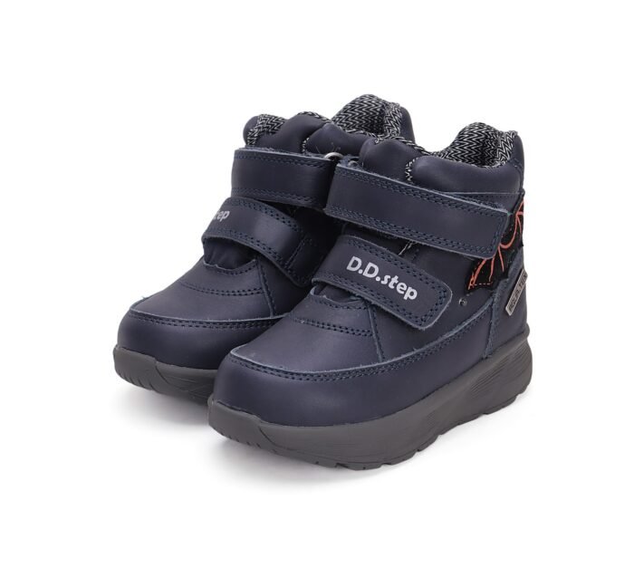 LED tamsiai mėlyni vandeniui atsparūs batai 28-33 d. P083-42246L - Image 7