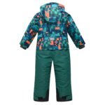 Vientisas žalias žieminis VALIANLY kombinezonas 128-158 - Image 2