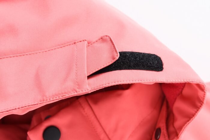 Vientisas rožinis žieminis VALIANLY kombinezonas 128-158 - Image 6