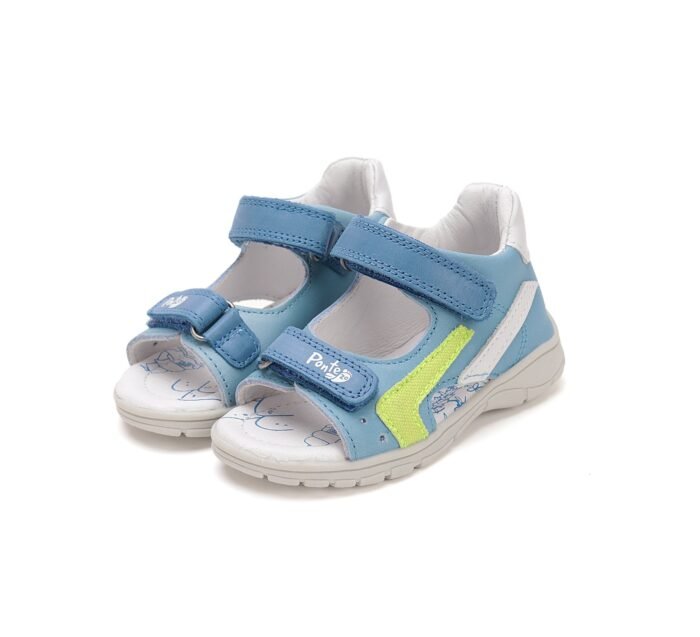 Šviesiai mėlynos basutės 22-27 d. DA05-5-1733 - Image 3