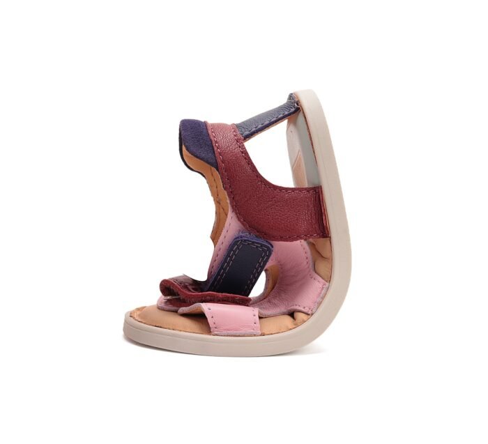 Rožinės barefoot basutės 20-25 d. G076-51334B - Image 2