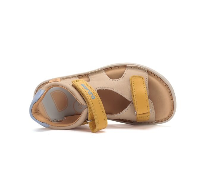 Kreminės barefoot basutės 26-31 d. G076-51995AM - Image 5