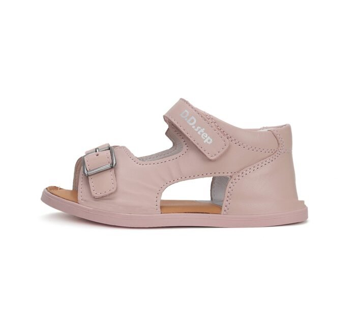 Rožinės barefoot basutės 20-25 d. G076-41333B - Image 2