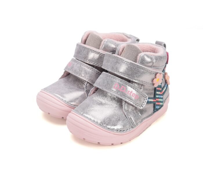 Sidabro spalvos batai su plonu pašiltinimu 20-25 d. S071-52810 - Image 6