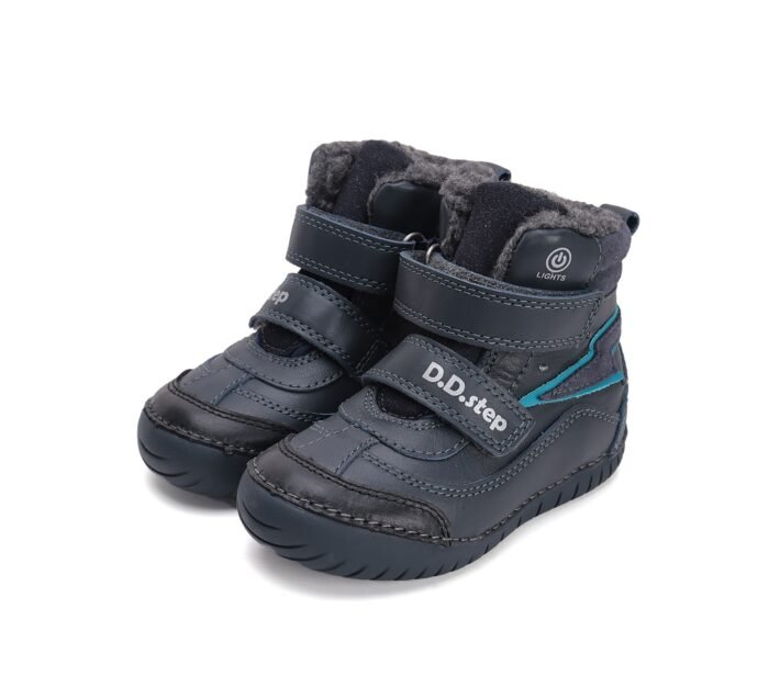 LED Batai su dirbtinio kailio pamušalu 31-36 d. W050-42707L - Image 7