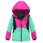 Rožinis 2 dalių Valianly žieminis kombinezonas 116-128 - Image 2