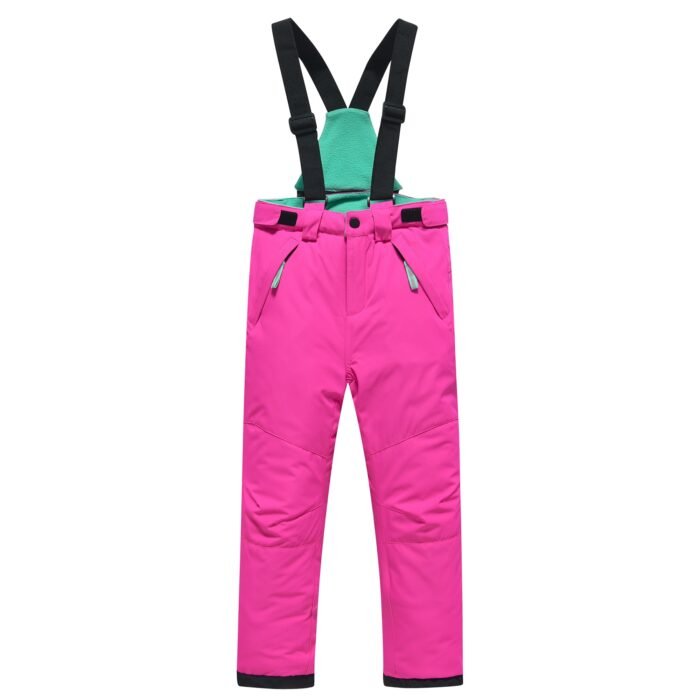 Rožinis 2 dalių Valianly žieminis kombinezonas 116-128 - Image 5