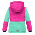 Rožinis 2 dalių Valianly žieminis kombinezonas 116-128 - Image 3