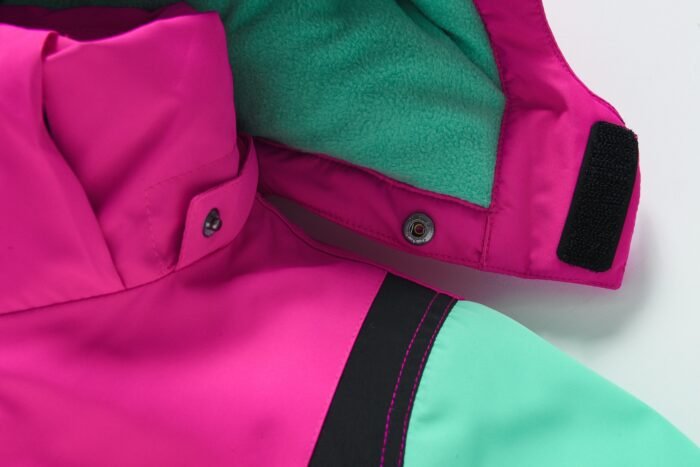 Rožinis 2 dalių Valianly žieminis kombinezonas 116-128 - Image 10