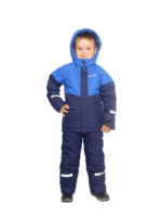 Mėlynas 2 dalių žieminis VALIANLY kombinezonas 110-140 - Image 2
