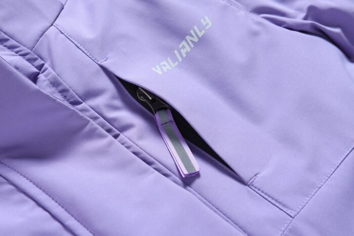 Valianly violetinė žieminė striukė/paltas mergaitei 9532_116-134 - Image 9