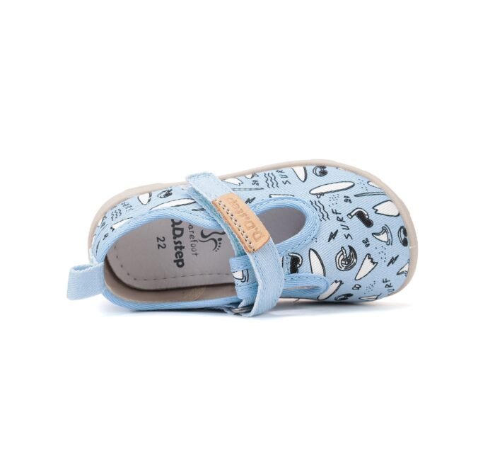 Barefoot canvas kambariniai batai 20-25 d. C086-61137A - Image 4