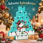Kalėdinis Advento kalendorius su 24 stalčiukais „Sniego senis“ - Image 4